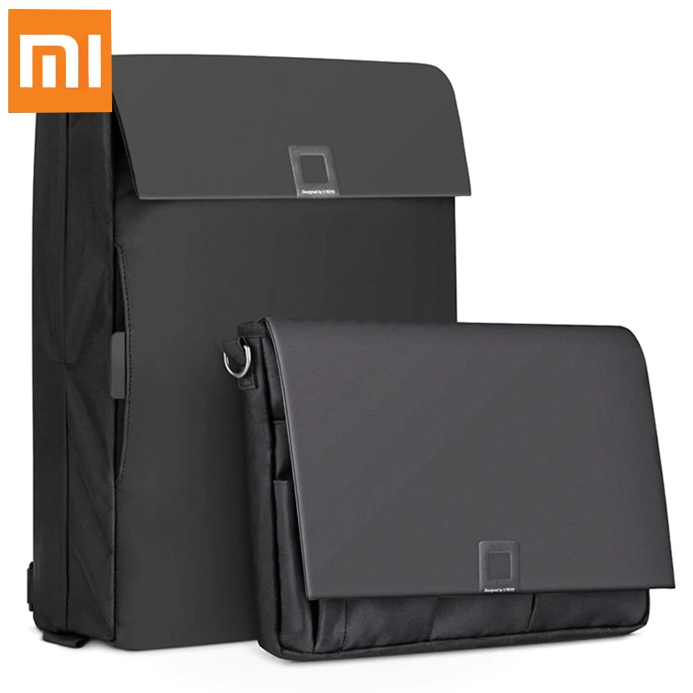 Оригинальный Xiaomi Youpin UREVO деловые рюкзаки водонепроницаемые Многофункциональные