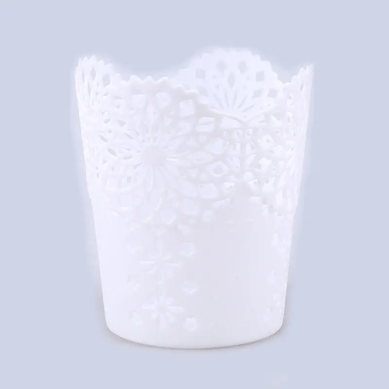 3 шт./компл. Кружева полые макияж кисть для хранения Организатор Настольный