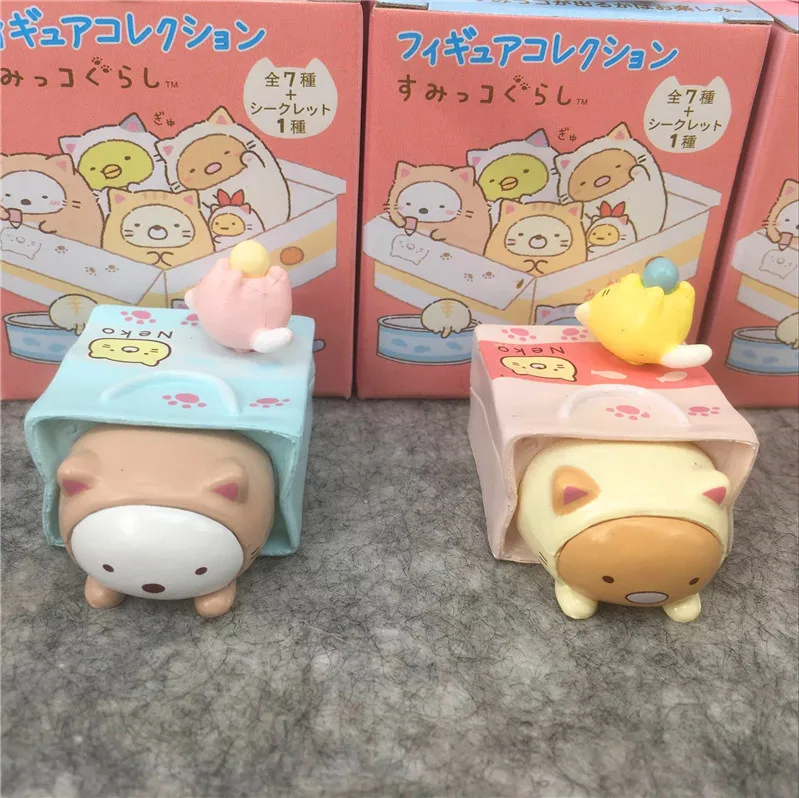 8 шт./компл. SumikkoGurashi фигурки Sumikko Gurashi серия сцены из ПВХ Фигурки игрушки