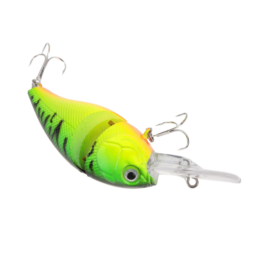 1 шт. Рыболовная Приманка Minnow Crankbait 14 г 8 5 см 2 шт/комплект шарнирные жесткая