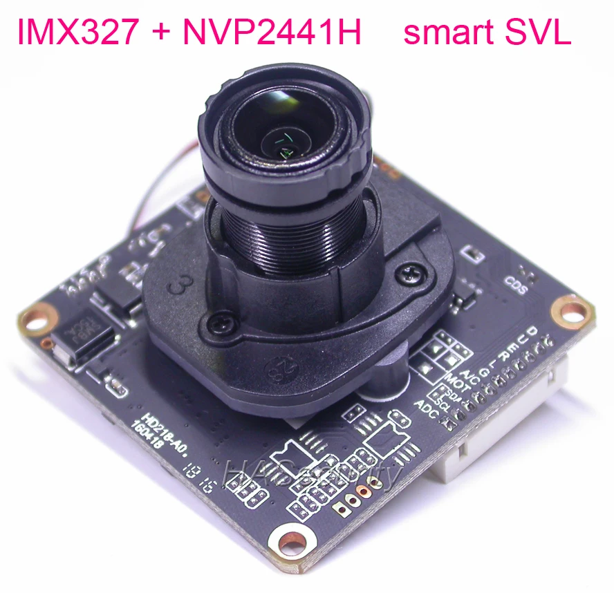Умный SVL AHD H (1080P) 1/2.8 &quotSony STARVIS IMX327 CMOS датчик + NVP2441 CCTV camera module PCB board OSD cable IRC M12