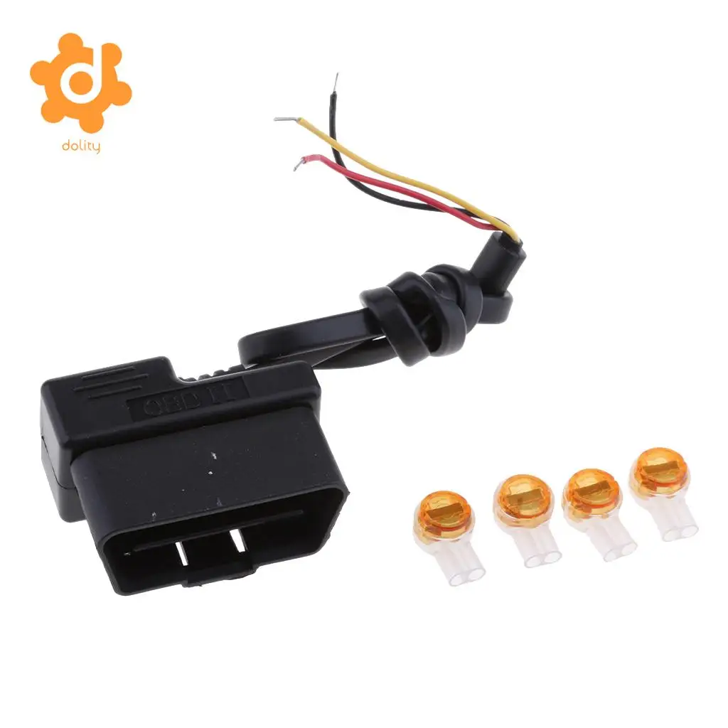 Dolity OBD 2 контактный понижающий кабель 12 В/24 В до 5 автомобильный инвертор комплект