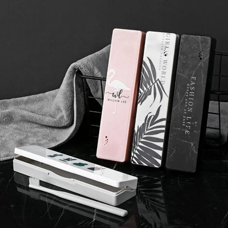 Портативная зубная щетка держатель для зубной пасты с мультяшным рисунком