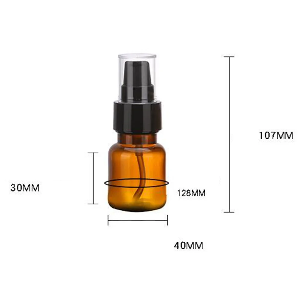 4 шт. пластиковый жидкий лосьон Массажная бутылка для масла шампунь контейнер