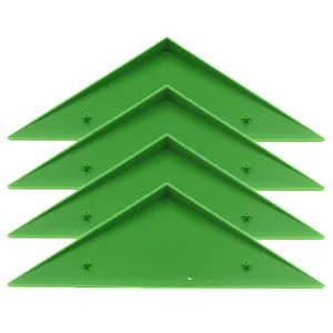 4 шт. ABS Настольный станок треугольный стол угловой край угловой стол Футбол запасная часть 325*230 мм