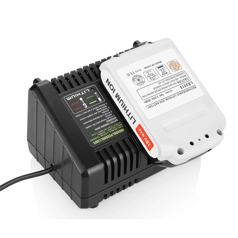 Быстрая замена зарядного устройства для кабеля Porter 20V Max литий ионный аккумулятор