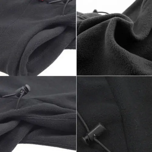 Лыжная маска для всего лица шапка мотоциклетная Теплая Флисовая Балаклава