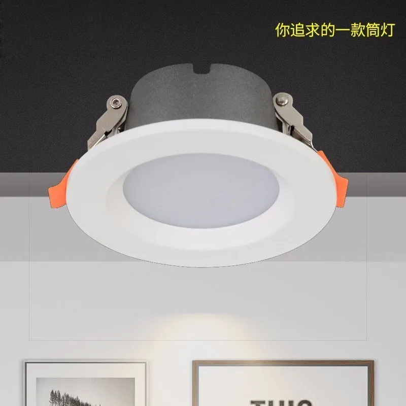 

40PC/lot Led Downlight Embedded 3W 5W 12W 15W 18W LED Ceiling Round Recessed Lamp Waterproof LED Spot Light For Bathroom Kitchen