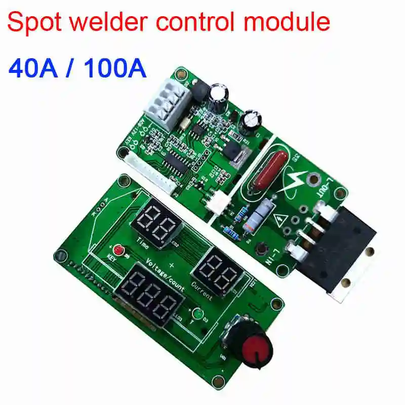 Digital Single Pulse Encoder Spot Welder Welding Machine Transformer Controller Board Time Control Led Display | Электроника