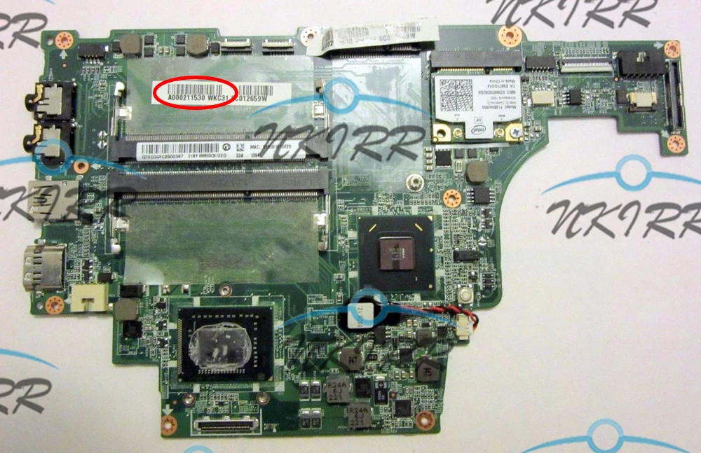 

100% working DA0BY1MB8E0 REV:E A000210750 i5-2467M 1.6GHz DDR3 HM65 motherboard for toshiba Satellite U845 U800 U840