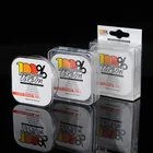 Лидер продаж, 50 м, 100% фторуглеродная рыболовная леска, сверхпрочное покрытие, рыба, нейлоновая, углеродная, соленая, рыболовная леска для ловли карпа