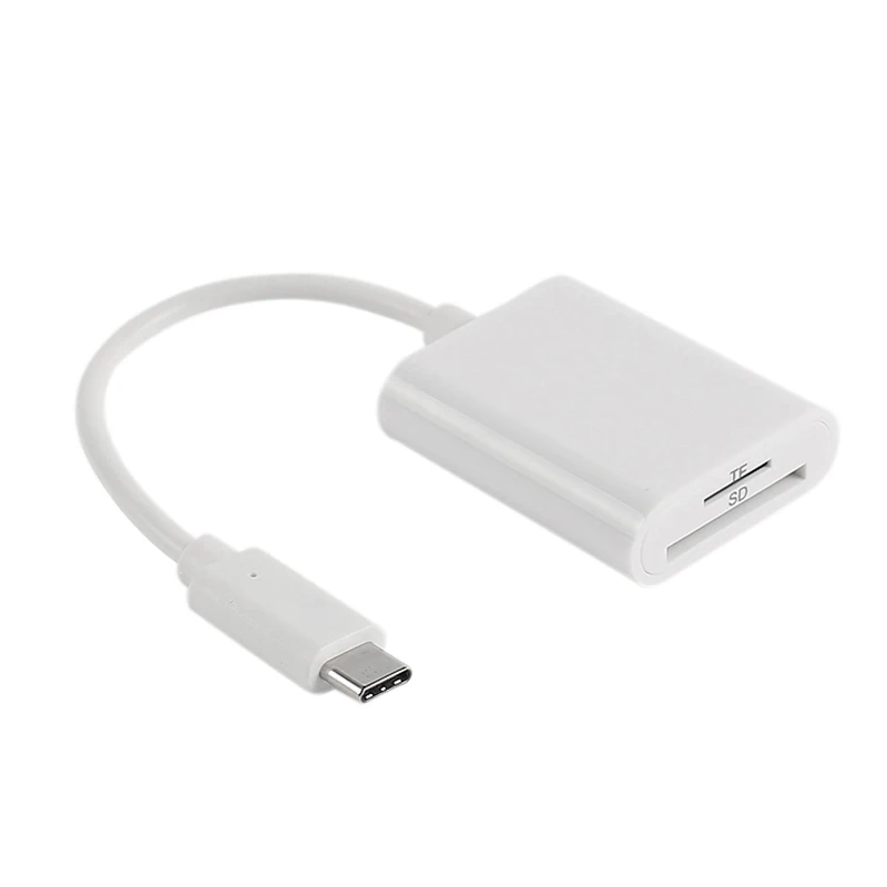 Тип usb C кард-ридер Высокоскоростная передача пропускная способность 480MbpsUSB2. 0 2-в-1