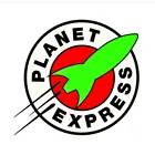 Наклейка на шлем будущая Планета Экспресс для автомобиля