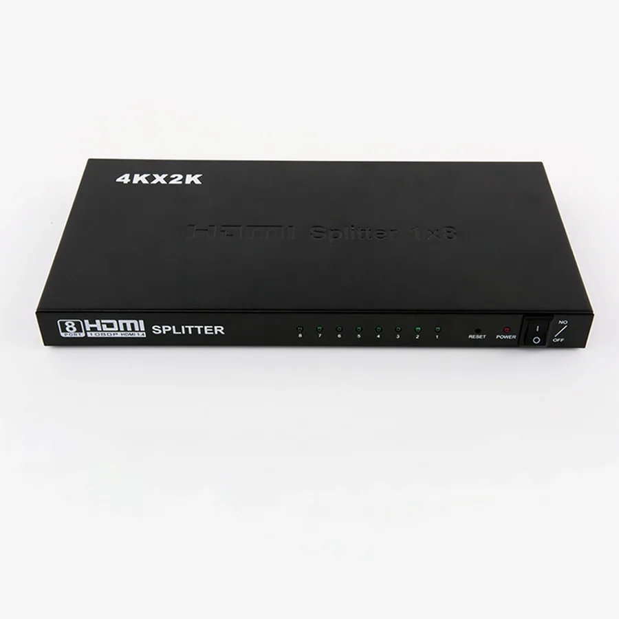 20 шт. 4K HDMI-Сплиттер порт 1X8 распределяет 1 HDMI-источник на 8 HDMI-дисплеев одновременно