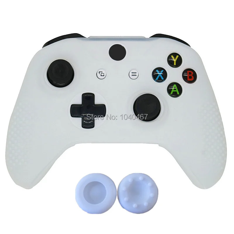Нескользящий Силиконовый чехол для Xbox one S защитный джойстика колпачки больших
