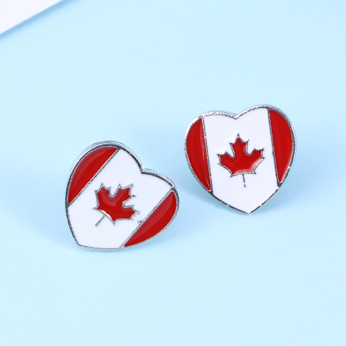 2 шт брошь креативный отворот булавка ювелирное изделие в виде флага булавки