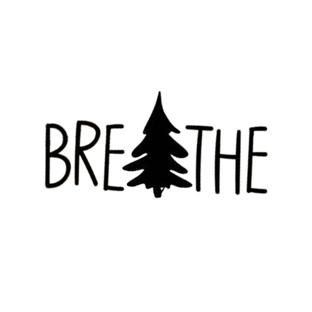 Дышащая сосна туристическая виниловая путешествия Гора ноутбук автомобиль