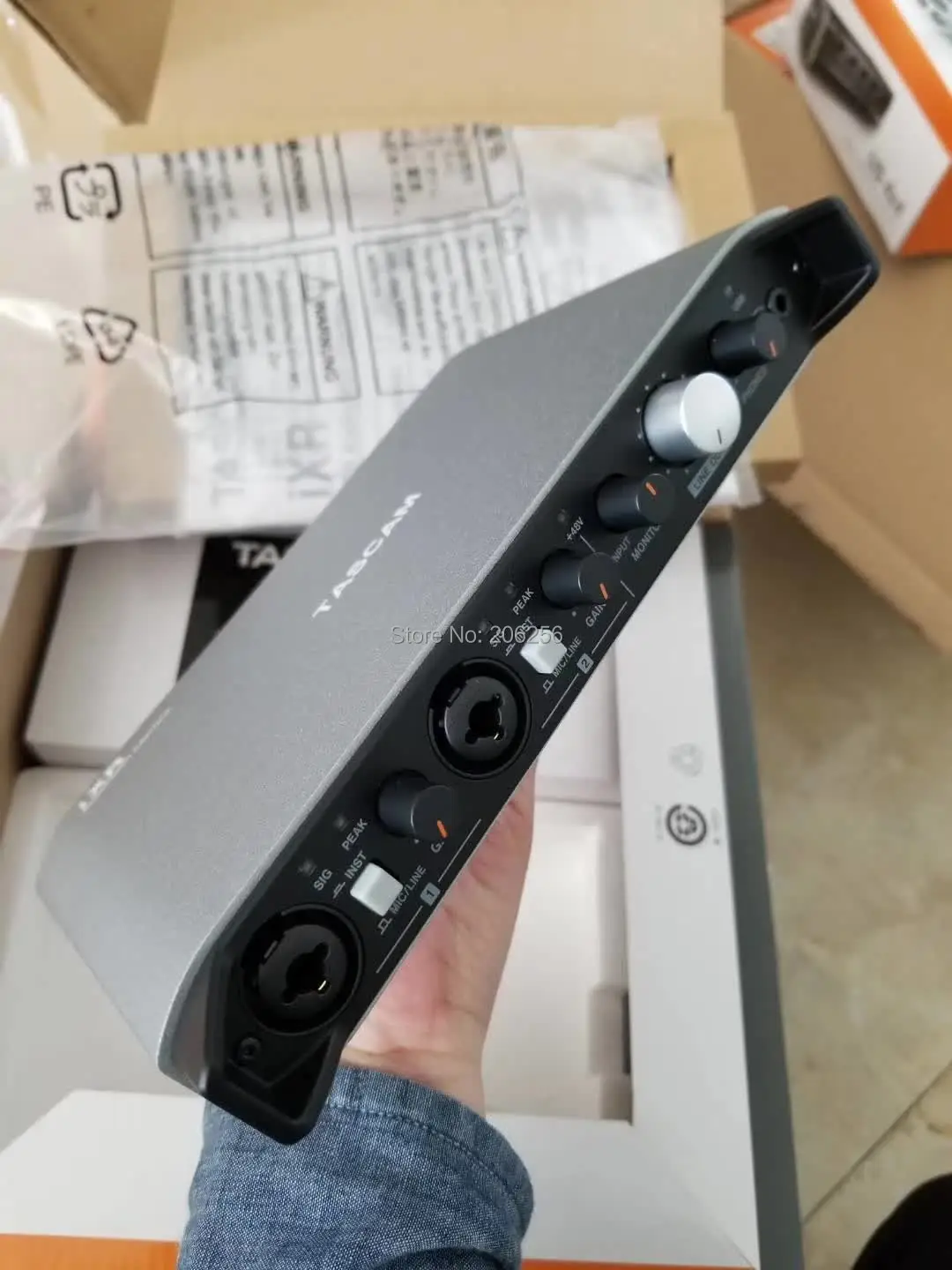 TASCAM iXR USB звуковая карта аудио MIDI интерфейс для iOS/Mac/Win музыка высокое качество