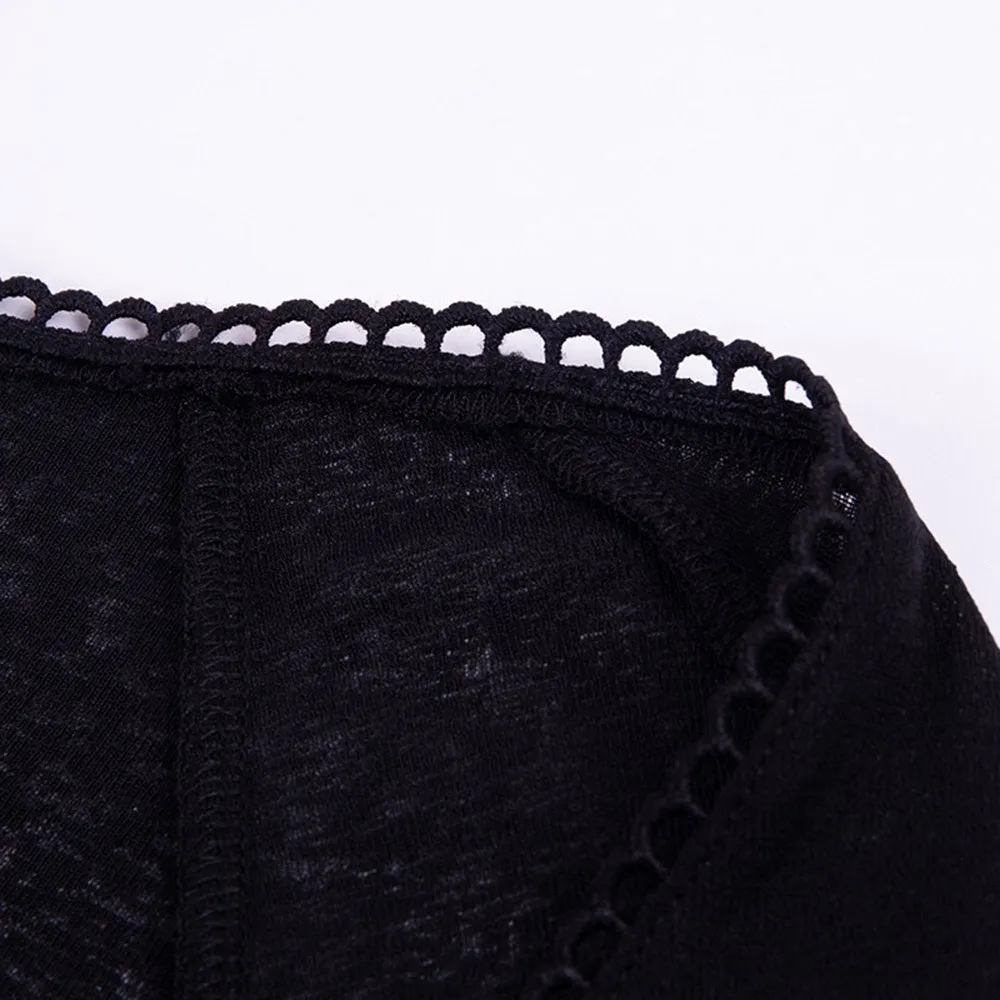 Black Gothic Vintage Square Neck Tee Shirt Women Lace Up Low Cut Long Sleeve Crop Tops Elastic 2018 Autumn Tie Clothes | Женская одежда