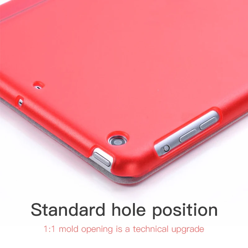 Чехол для нового iPad 9 7 2017 2018 A1893 A1822 ультра тонкий флип PU кожаный Стенд Смарт