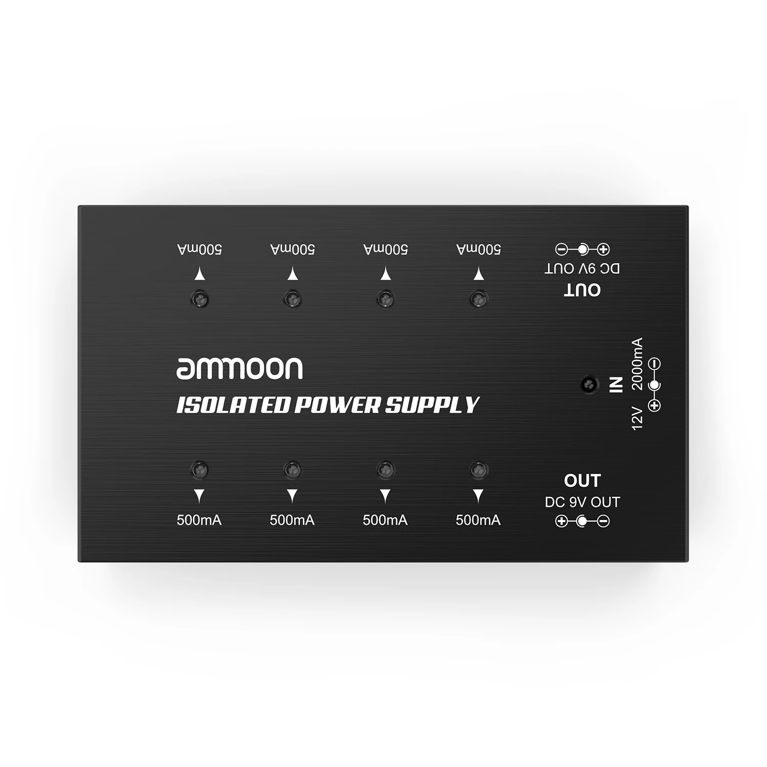 Блок питания ammoon компактного размера для гитарных эффектов 8 изолированных