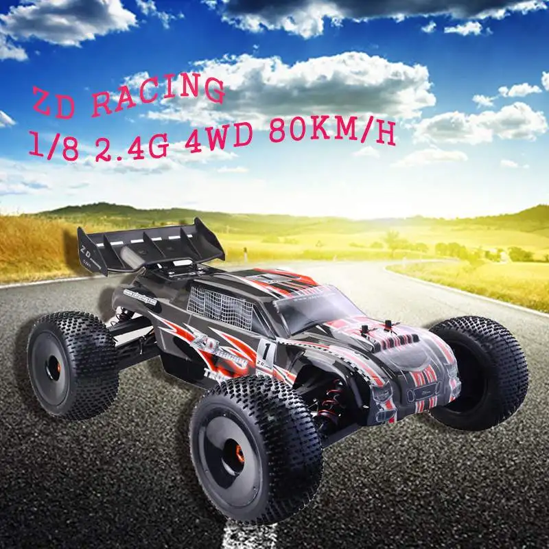 Радиоуправляемая машина ZD Racing 9021-V3 1/8 2 4G 4WD 80 км/ч бесщеточная высокая скорость