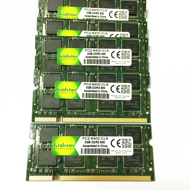 Фирменная Новинка ОЗУ 2 Гб pc2 6400 800 МГц 2RX8 памяти ноутбука 2G 5300 ddr2 667 200pin полная