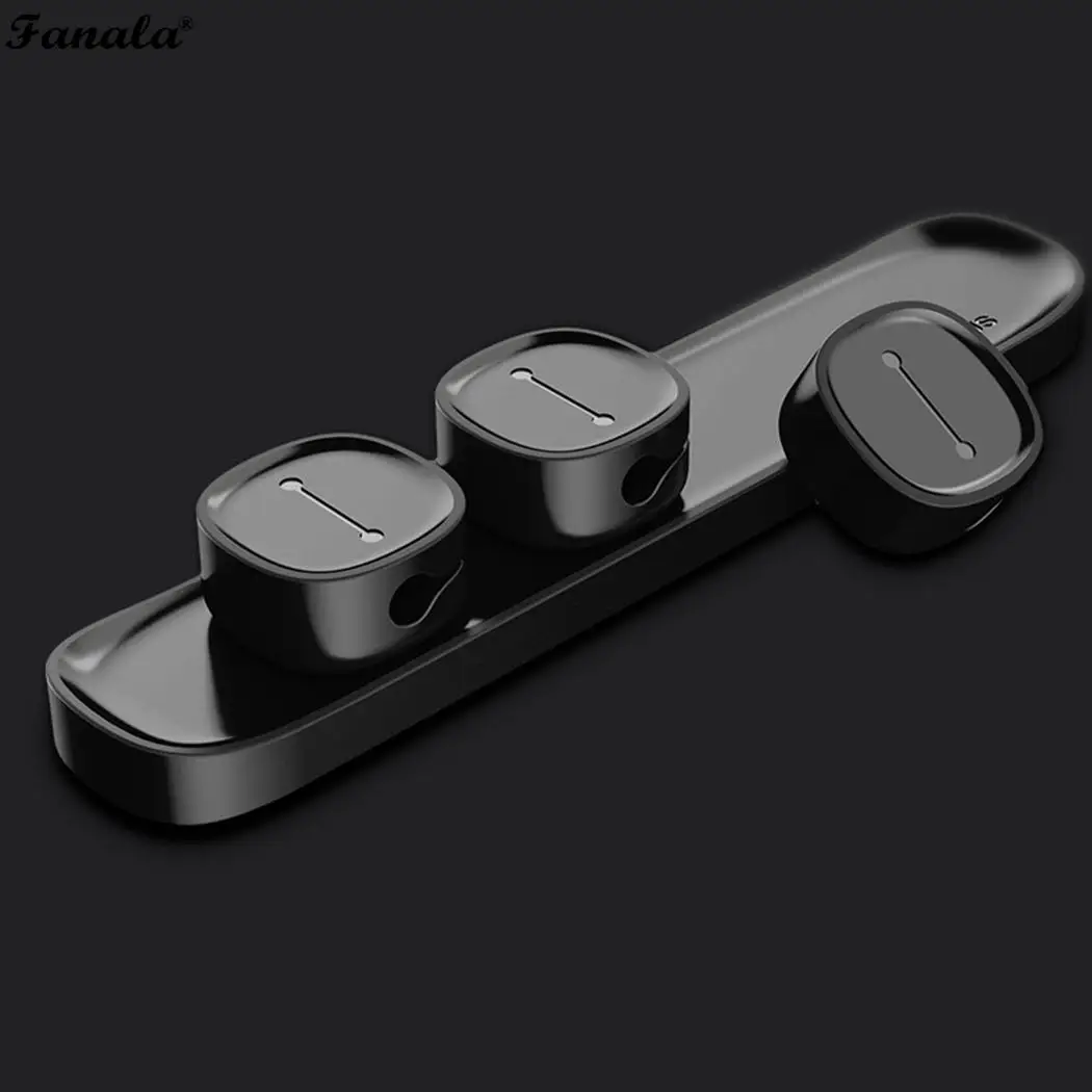 Универсальный настольный аккуратный Кабельный органайзер USB зарядный круглый