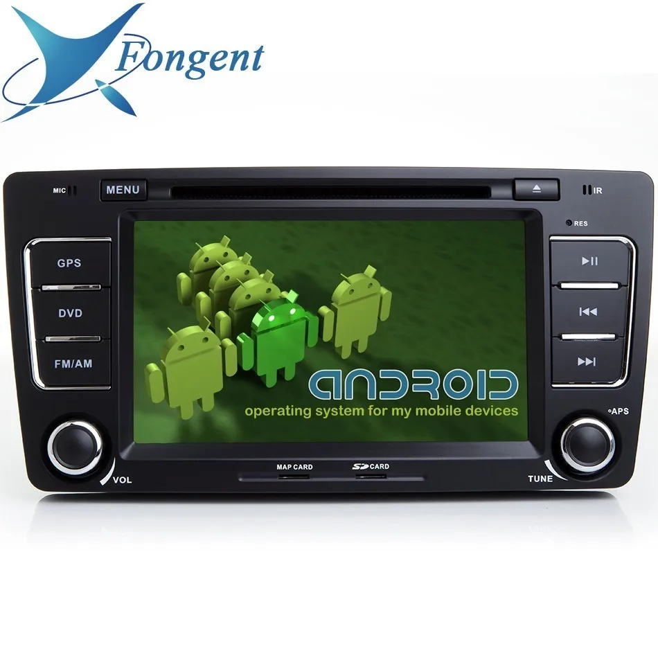 Магнитола PX6 RK3399 для SKODA OCTAVIA мультимедийный стерео проигрыватель на Android 9 0 с GPS 2009