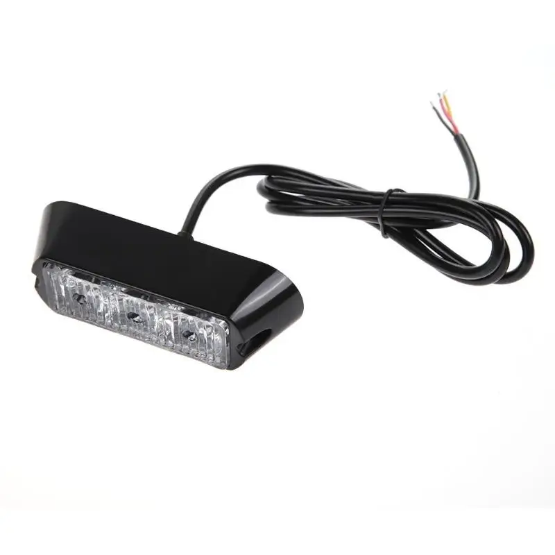 2x 3LED Янтарный стробоскоп мигающие огни восстановление пробоя автомобиль