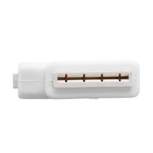 CLAITE пайки 4 Pin 10 мм L Форма светодиодный разъем для подключения угловая под прямым
