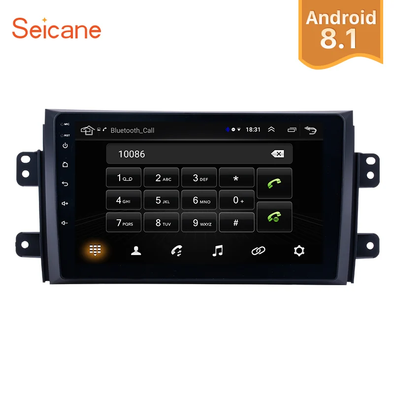 Seicane автомобиль 2Din Android 8 1 HD 9 &quotсенсорный экран радио стерео gps плеер wifi для Suzuki SX4