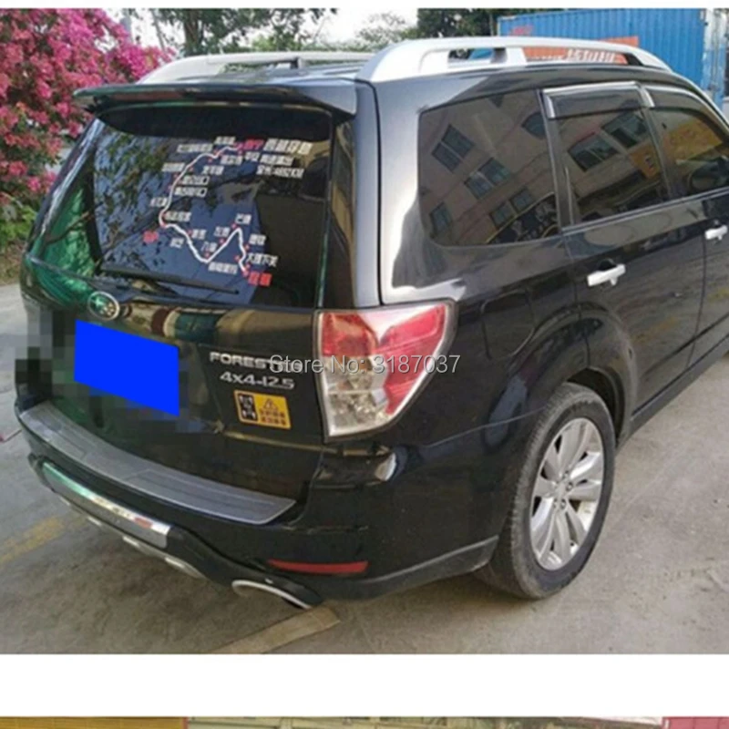 Спойлер для Subaru Forester 2009-2012 неокрашенный чехол из АБС-пластика багажника