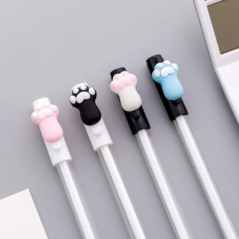 1 шт. 0 5 мм милые обычные ручки Kawaii Кошачий коготь гелевые для детей девочек