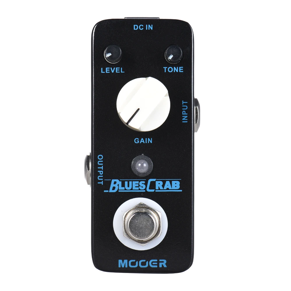 MOOER Блюз Краб гитарная педаль BLUES для гитарного эффекта овердрайв оригинальный