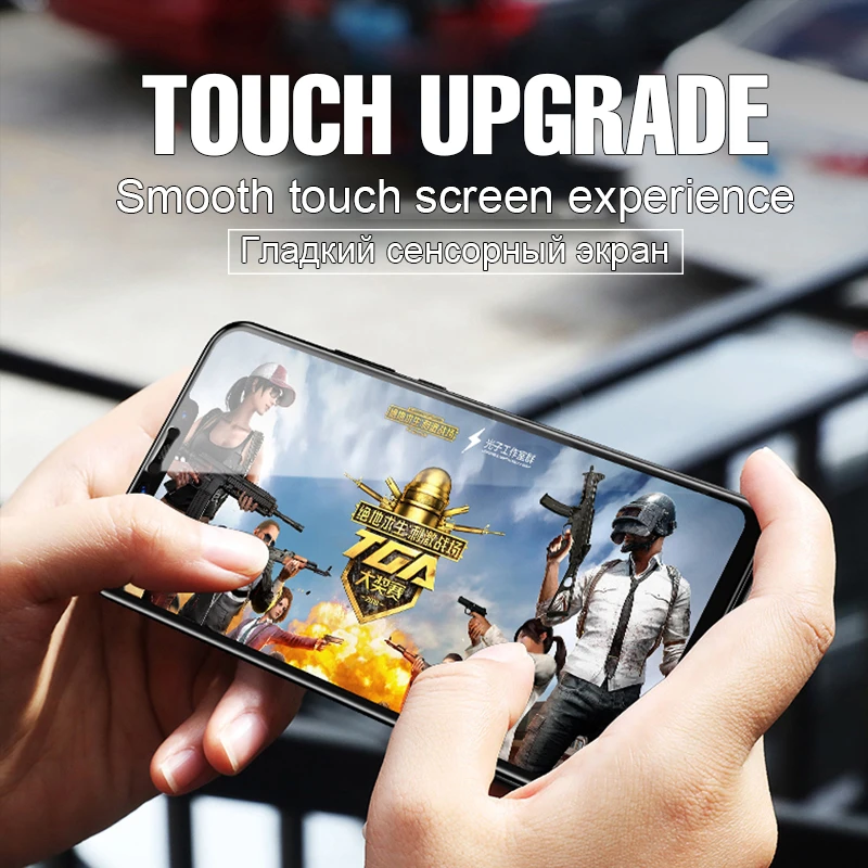 Изогнутое стекло 9D для huawei honor 8x полное покрытие закаленное защитное на hono 8x8 x x8