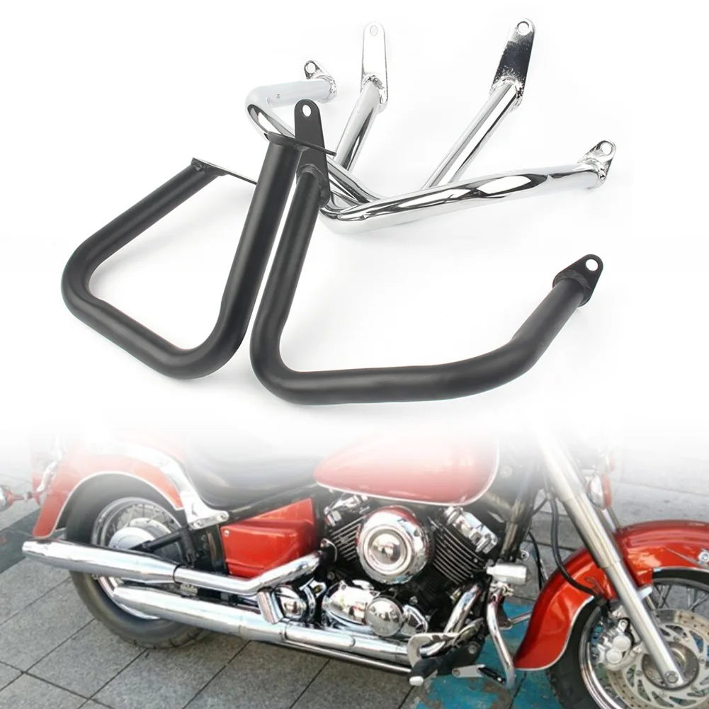 Для Yamaha Dragstar Vstar 400 650 Classic 1998 2016 & Custom 1997 защита двигателя мотоцикла шоссе от