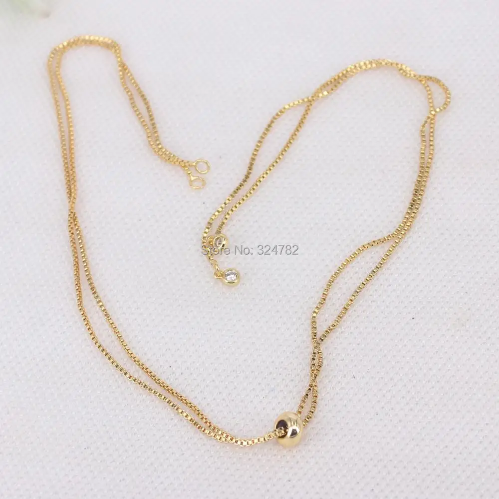 10pcs Gold Chain for Making Necklace Adjustable Jewelry Supply DIY | Украшения и аксессуары