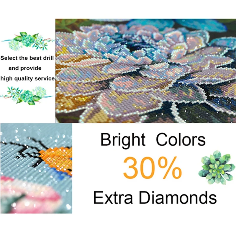 Fashion-Flower Arrangement 5D Diy Diamond Painting Flower Vase Cross Stitch Embroidery Wall | Дом и сад