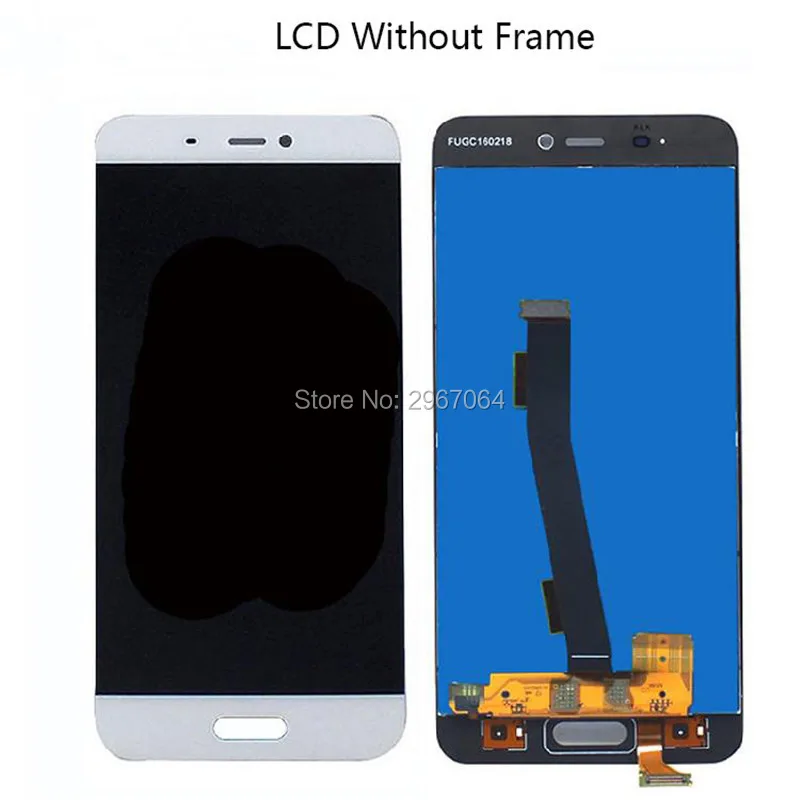 AAA качественный ЖК-экран IPS для Xiaomi Φ LCDs MI 5S экран белый черный Золотой ЖК-дисплей