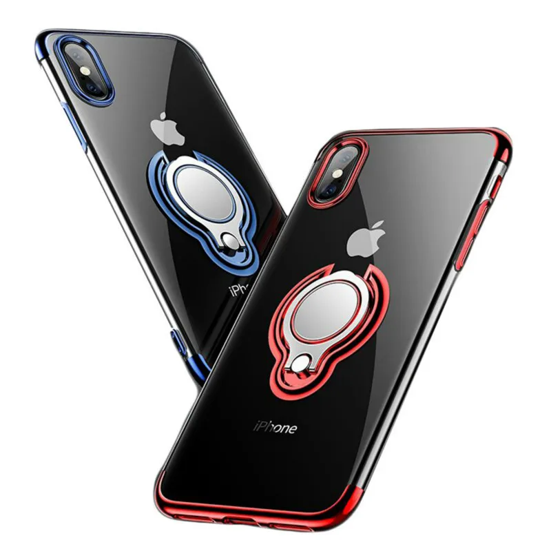 Ультратонкий Прозрачный чехол для телефона iphone Xs Max Xr X 8 7 6s Plus автомобильные