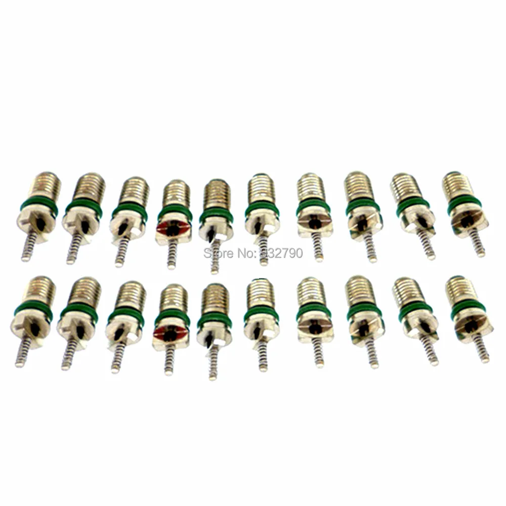 

20pcs Automotive Refrigerants A/C Valve Cores Car Truck R134a Auto Air Conditioning 134a AC Valve Cores