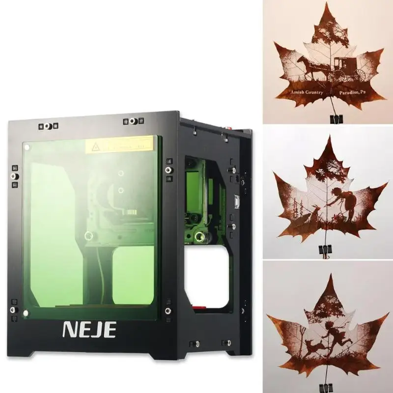NEJE DK-8-KZ высокой мощности 3D 1000 мВт USB лазерный DIY гравер принтер автоматическая гравировка резки