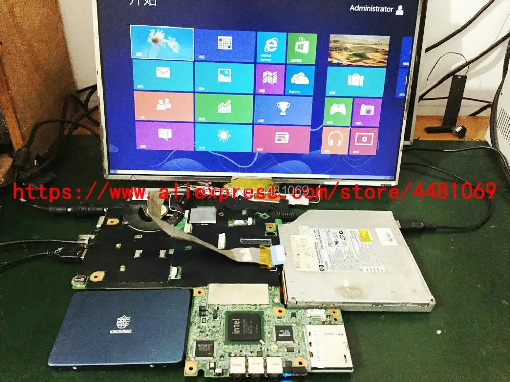 Материнская плата для ноутбука dell XPS M1330 CN-0PU073 0PU073 DDR2 100% протестирована |