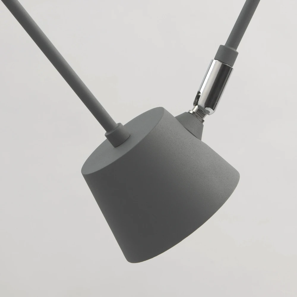 Люстра Хартвиг 2*5W LED 220 V серый