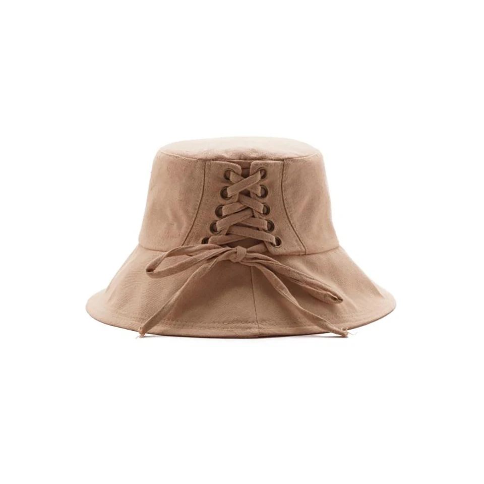 2019 Bandage Fisherman Hat Fedoras Fashion Sun Caps Panama Women Women's Wide Brim Casual 6 Colors Wholesale |