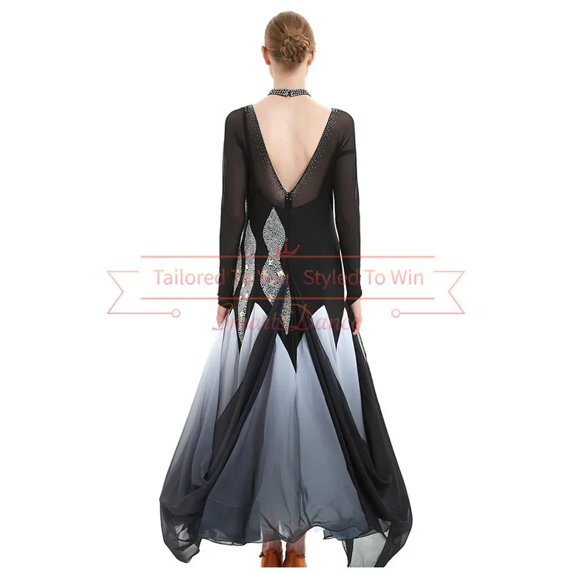 Ballroom Smooth Competition Dance Dress Modern Standard Gown standard ballroom dress inexpensive gowns | Тематическая одежда и