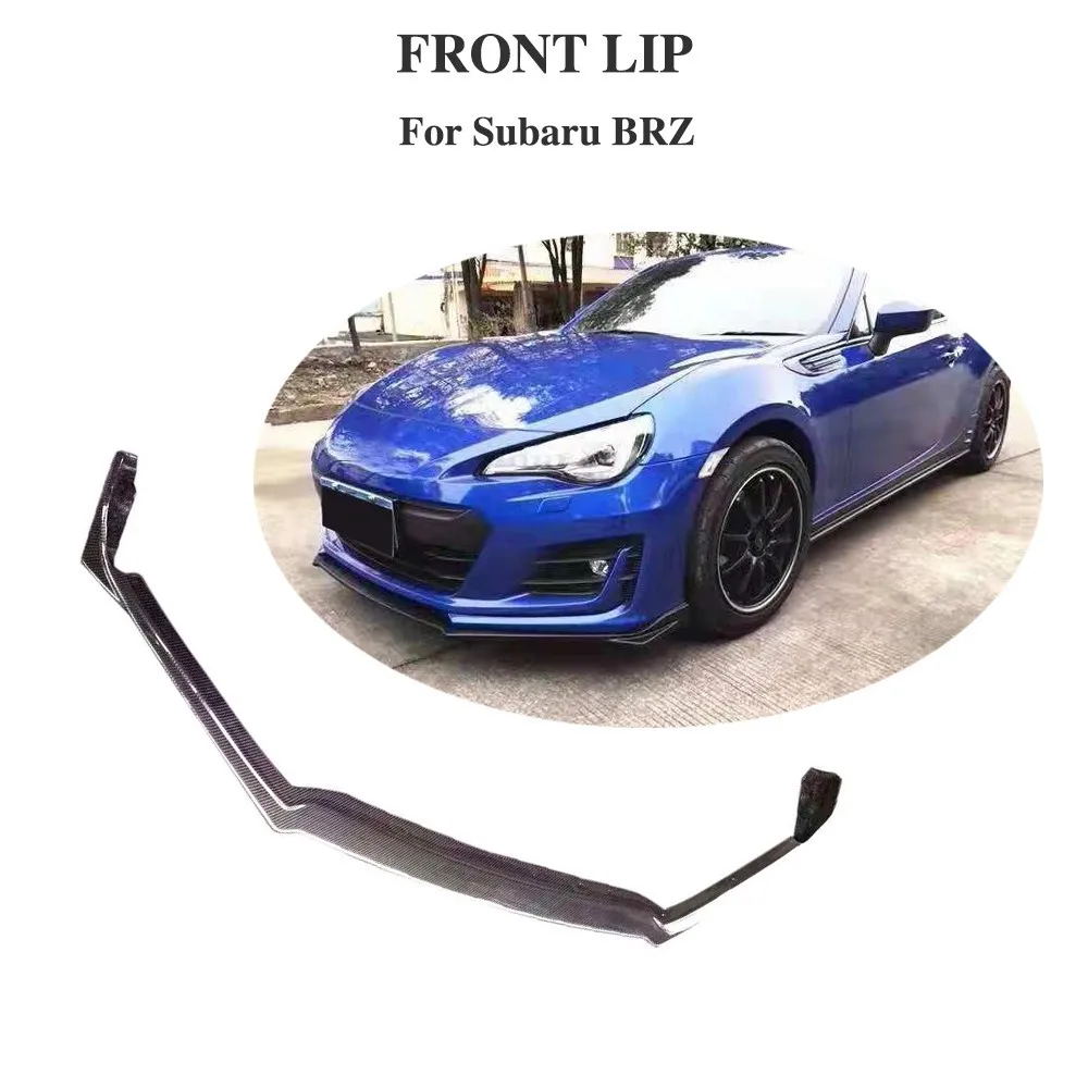 Передний бампер из углеродного волокна для Subabu BRZ 2017 2018 Base TS Sport-tech Limited Premium 2 Door Coupe