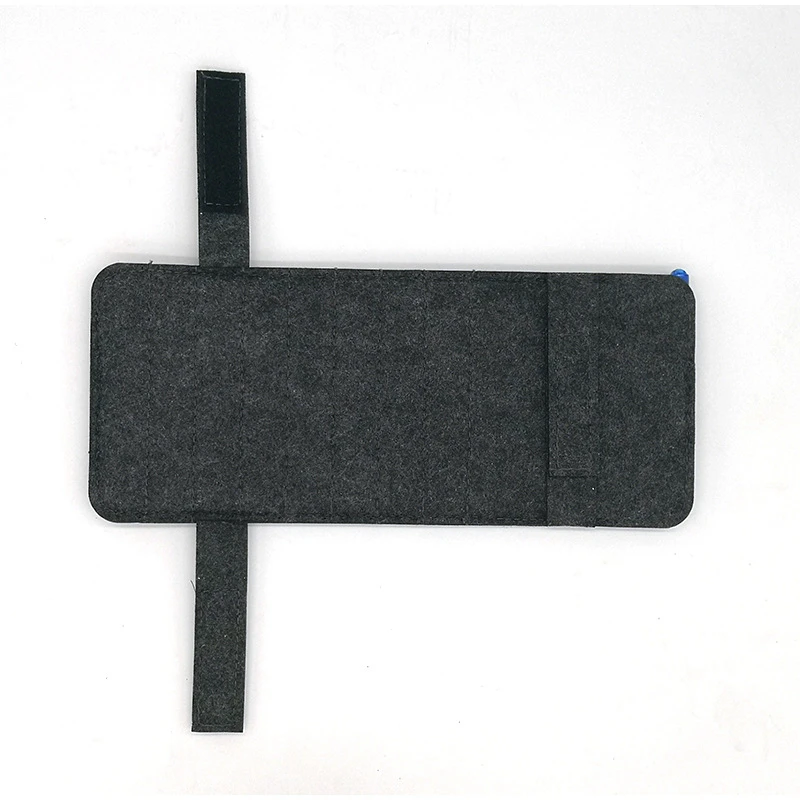 Car Styling Case Sun Visor Type Wool Felt Hanging Tissue Box Napkin Holder Pocket Organizer Pouch Card Storage | Автомобили и