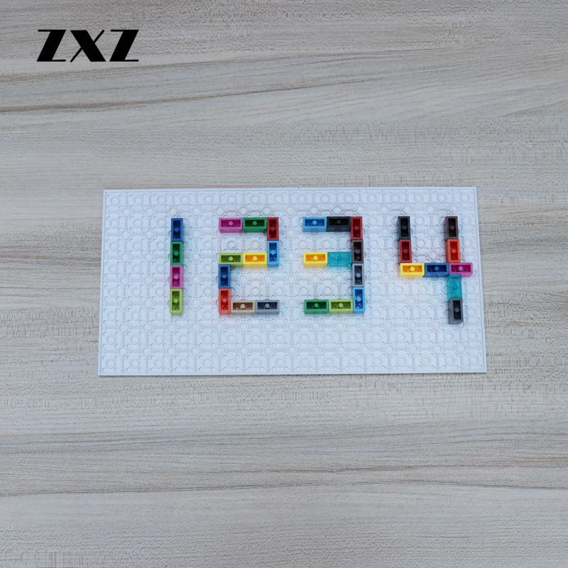 

MOC Baseplate 16*32 Dots 2 Sides Using Classic Building Bricks Baseplate Compatible Figures Actions Hot Toys Blocks 10pcs/lot